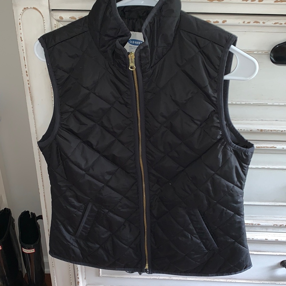 Old Navy Black Vest